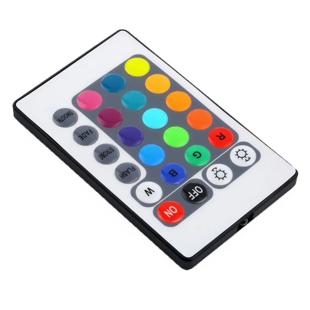 ICOCO Universal Infrared Mini 24 Key IR Remote Controller Wireless For 3528 5050 RGB LED Strip Hallways Stairs Home Used
ICOCO Universal Infrared Mini 24 Key IR Remote Controller Wireless For 3528 5050 RGB LED Strip Hallways Stairs Home Used