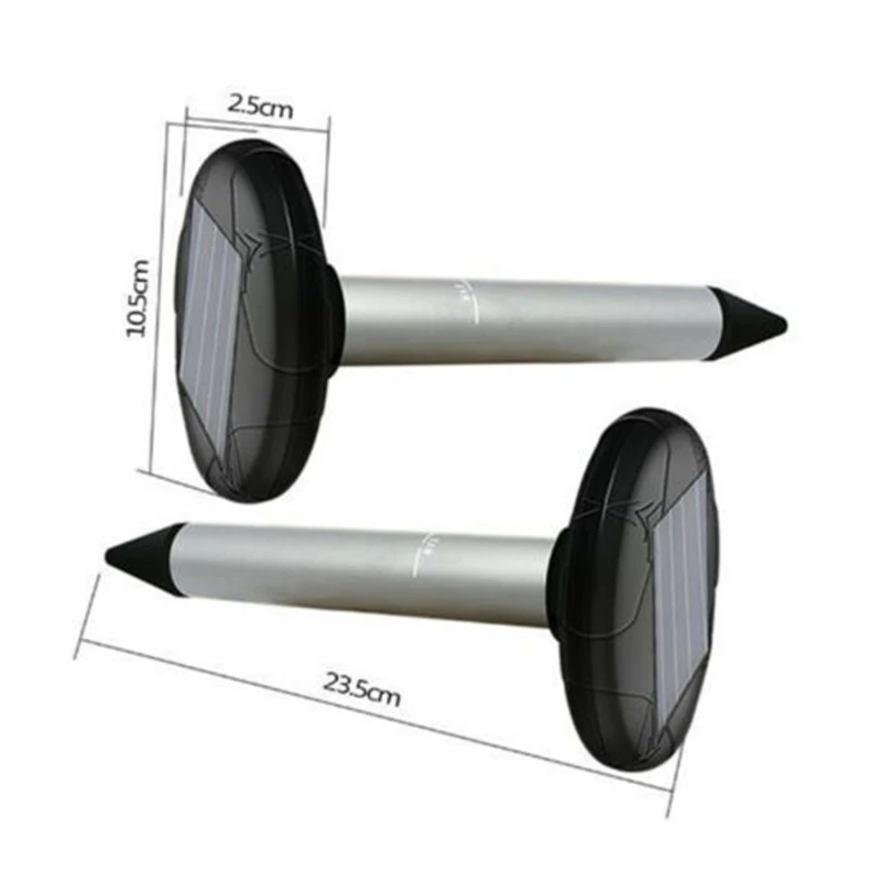 1/2pcs Solar Ultrasonic Pest Mole Repeller Sonic Mole Vole Snake Rodent Repellent Outdoor Garden Vibration Deworming Rat Repelle
1/2pcs Solar Ultrasonic Pest Mole Repeller Sonic Mole Vole Snake Rodent Repellent Outdoor Garden Vibration Deworming Rat Repelle