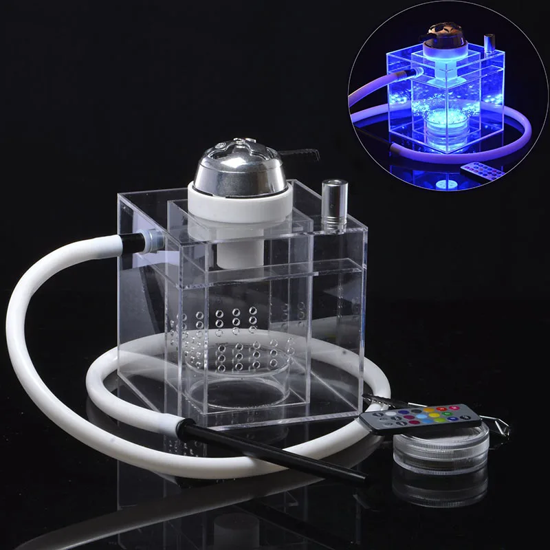 LED Light Acrylic Shisha Hookah Set Smoking Pipe Chicha Narguile Sisha Sheesha Ceramic Bowl Charcoal Tongs Hookah Accessories
LED Light Acrylic Shisha Hookah Set Smoking Pipe Chicha Narguile Sisha Sheesha Ceramic Bowl Charcoal Tongs Hookah Accessories
