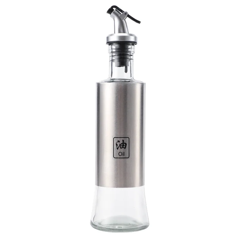 Stainless Steel Glass Storage Bottles oil vinegar sauce Cooking Seasoning Oil Bottle Dispenser Kitchen Tool Accessories
Stainless Steel Glass Storage Bottles oil vinegar sauce Cooking Seasoning Oil Bottle Dispenser Kitchen Tool Accessories