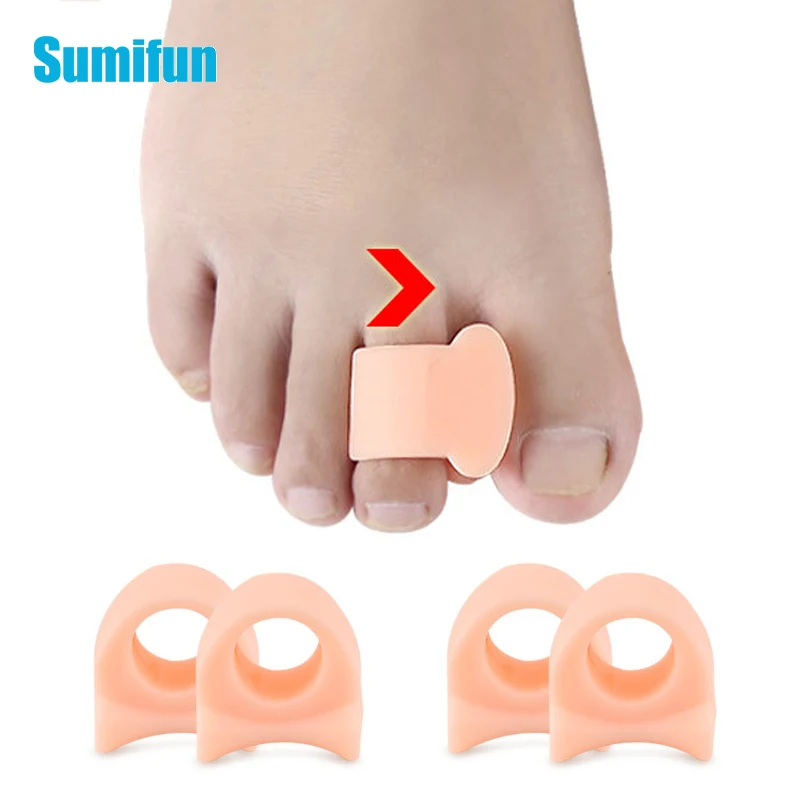 2Pcs Silicone Toes Separator Hallux Overlapping Orthopedic Thumb Outer Appliance Toes Valgus Corrector Pedicura Foot Care Tools
2Pcs Silicone Toes Separator Hallux Overlapping Orthopedic Thumb Outer Appliance Toes Valgus Corrector Pedicura Foot Care Tools