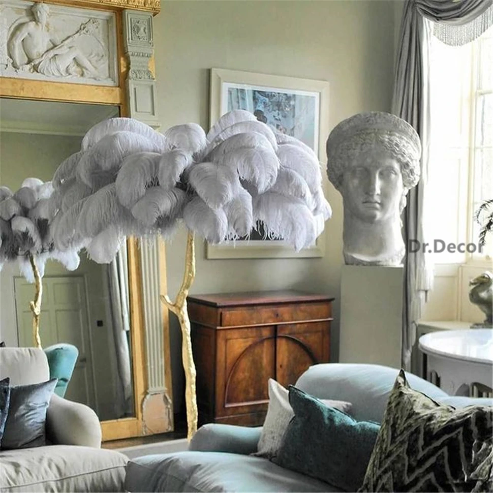 Nordic LED Feather Floor Lamps for Living Room Home Decoration Floor Light Loft Standing Lamps Bedroom Bedside Lighting Fixture
Nordic LED Feather Floor Lamps for Living Room Home Decoration Floor Light Loft Standing Lamps Bedroom Bedside Lighting Fixture