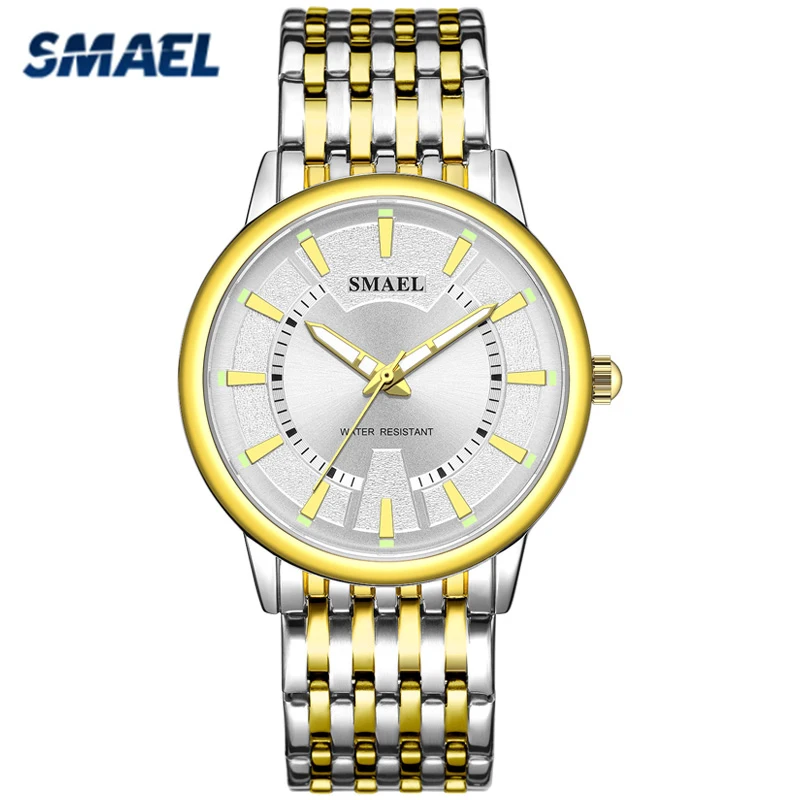 SMAEL серебряные золотые мужские часы из нержавеющей стали ремешок кварцевые наручные часы мужские модные бизнес часы Reloj Hombre Montres
SMAEL серебряные золотые мужские часы из нержавеющей стали ремешок кварцевые наручные часы мужские модные бизнес часы Reloj Hombre Montres