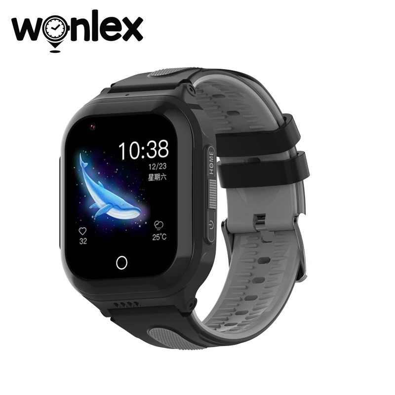 Смарт часы Wonlex для детей 4G видеокамера телефон GPS защита от потери локатор SOS KT24S