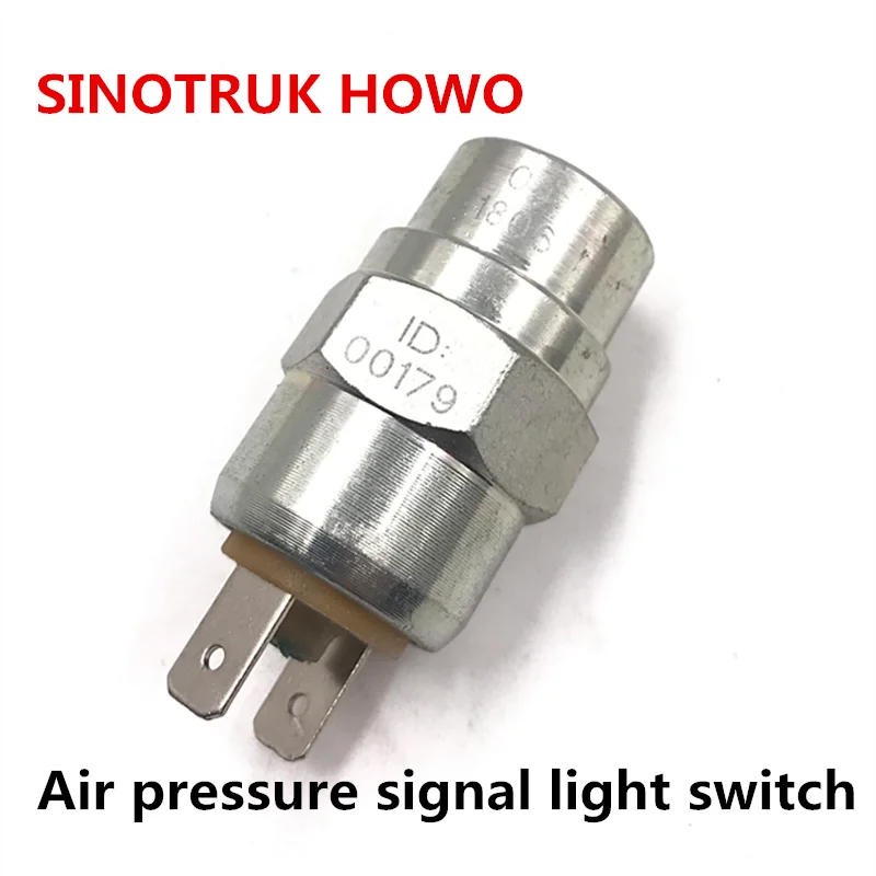 Air pressure signal light switch adapted to Sinotruk Howo hand brake valve sensor hand brake pressure switch
Air pressure signal light switch adapted to Sinotruk Howo hand brake valve sensor hand brake pressure switch