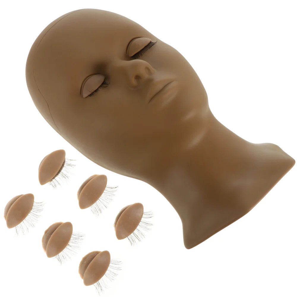 Eyelash Extension Mannequin Head with 6 Replacement Eyelid for Practice Learning
Eyelash Extension Mannequin Head with 6 Replacement Eyelid for Practice Learning