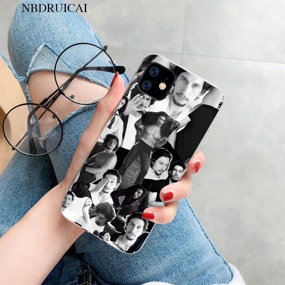 Чехол для телефона NBDRUICAI Adam Driver US Screen actor Coque чехол iPhone 11 pro XS MAX 8 7 6 6S Plus X 5S SE XR |
