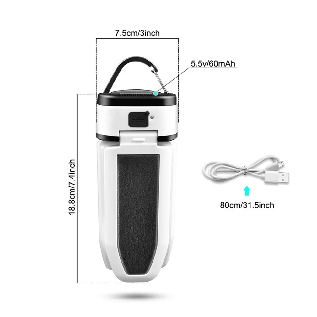 Camping Lantern Portable Light 60 Leds Light Rechargeable Flashlight Lamp Emergency Camping Light Bulb Powerful Solar Or Usb
Camping Lantern Portable Light 60 Leds Light Rechargeable Flashlight Lamp Emergency Camping Light Bulb Powerful Solar Or Usb