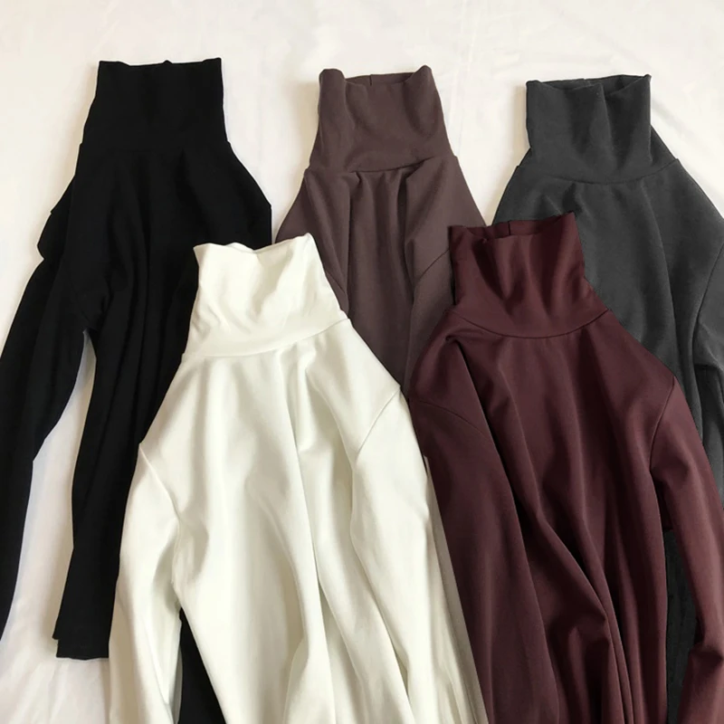 Европейские товары, водолазка с ворсовым воротником, черная нижняя рубашка для женщин, весна, осень и зима, модный топ Dralon,
Европейские товары, водолазка с ворсовым воротником, черная нижняя рубашка для женщин, весна, осень и зима, модный топ Dralon,