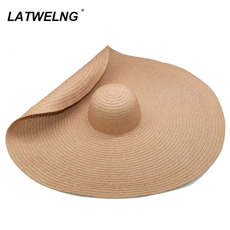 30cm Brim Large Sun Hats Women Oversized Straw Hat Anti UV Full-body Sunshade Beach Hat Vacation Easy Foldable Wholesale
30cm Brim Large Sun Hats Women Oversized Straw Hat Anti UV Full-body Sunshade Beach Hat Vacation Easy Foldable Wholesale