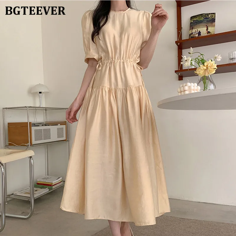 Платье BGTEEVER женское средней длины, повседневное однотонное ТРАПЕЦИЕВИДНОЕ, с круглым вырезом и коротким рукавом, с эластичным поясом, лето ...
Платье BGTEEVER женское средней длины, повседневное однотонное ТРАПЕЦИЕВИДНОЕ, с круглым вырезом и коротким рукавом, с эластичным поясом, лето ...