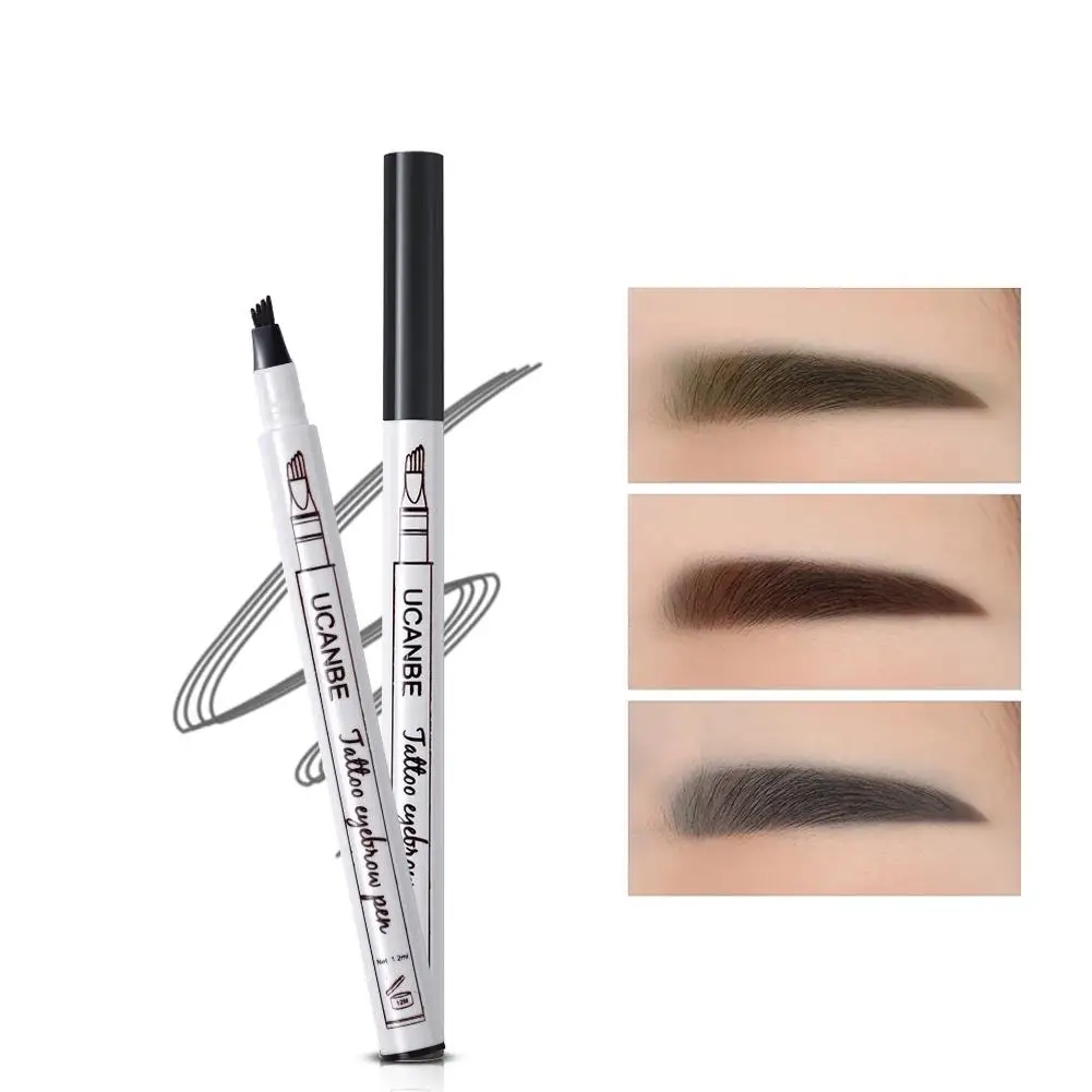 4 Fork Tip Head Eyebrow Pencil Waterproof Smudge-proof Long-lasting Non Staining Brows Pen
4 Fork Tip Head Eyebrow Pencil Waterproof Smudge-proof Long-lasting Non Staining Brows Pen