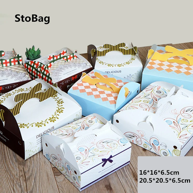 StoBag 10pcs Portable Delicious Donuts Boxes Baby Show Party Wedding Baking Mousse Cake Decorating Supplies Handle Paper Box
StoBag 10pcs Portable Delicious Donuts Boxes Baby Show Party Wedding Baking Mousse Cake Decorating Supplies Handle Paper Box