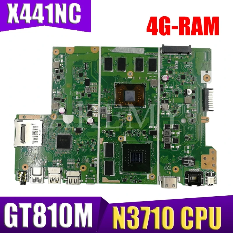 X441NC Motherboard Mainboard For ASUS X441N X441NC Motherboard Test OK N3710 CPU 4GB-RAM GT810M
X441NC Motherboard Mainboard For ASUS X441N X441NC Motherboard Test OK N3710 CPU 4GB-RAM GT810M