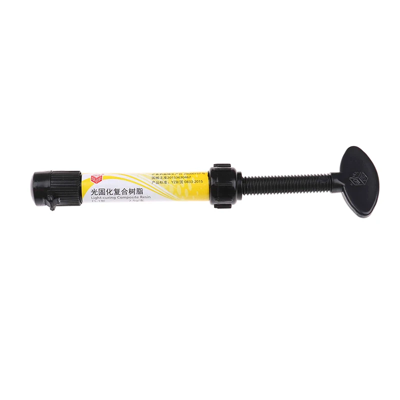1Pcs Dental Denfil Syringe Universal Micro Hybrid Composite Light Curing Resin Shade
1Pcs Dental Denfil Syringe Universal Micro Hybrid Composite Light Curing Resin Shade