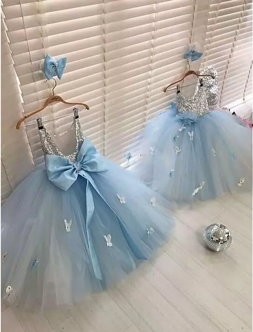 Детское платье-пачка с блестками серебро 2022 пробы | Свадьбы и торжества