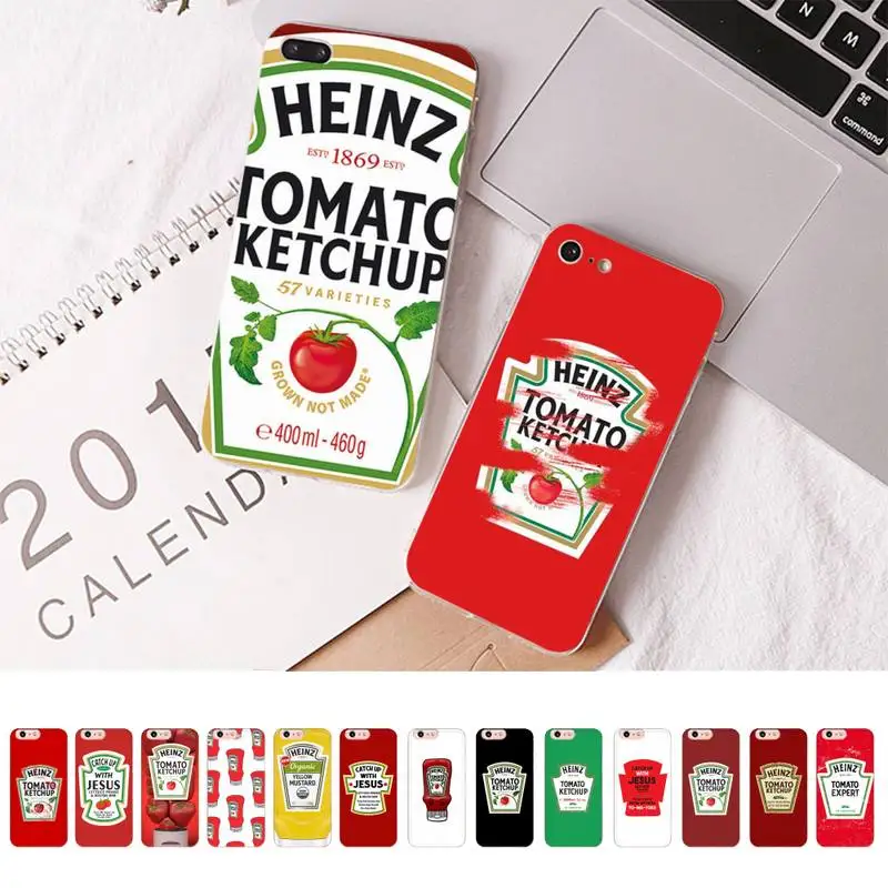 Cute Ins Heinz Tomato Ketchup Mustard Phone Cases for iPhone 13 11 12 pro XS MAX 8 7 6 6S Plus X 5S SE 2020 XR case
Cute Ins Heinz Tomato Ketchup Mustard Phone Cases for iPhone 13 11 12 pro XS MAX 8 7 6 6S Plus X 5S SE 2020 XR case