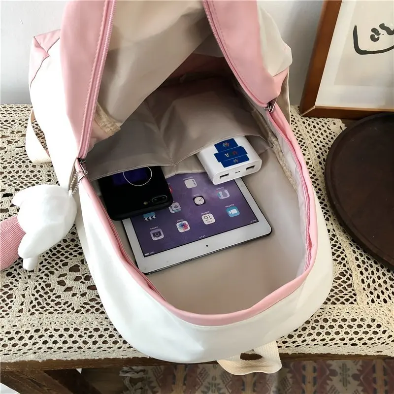 Embroidered backpack 2021 spring new cartoon student school bag multi-function shoulder bag large capacity travel backpack
Embroidered backpack 2021 spring new cartoon student school bag multi-function shoulder bag large capacity travel backpack