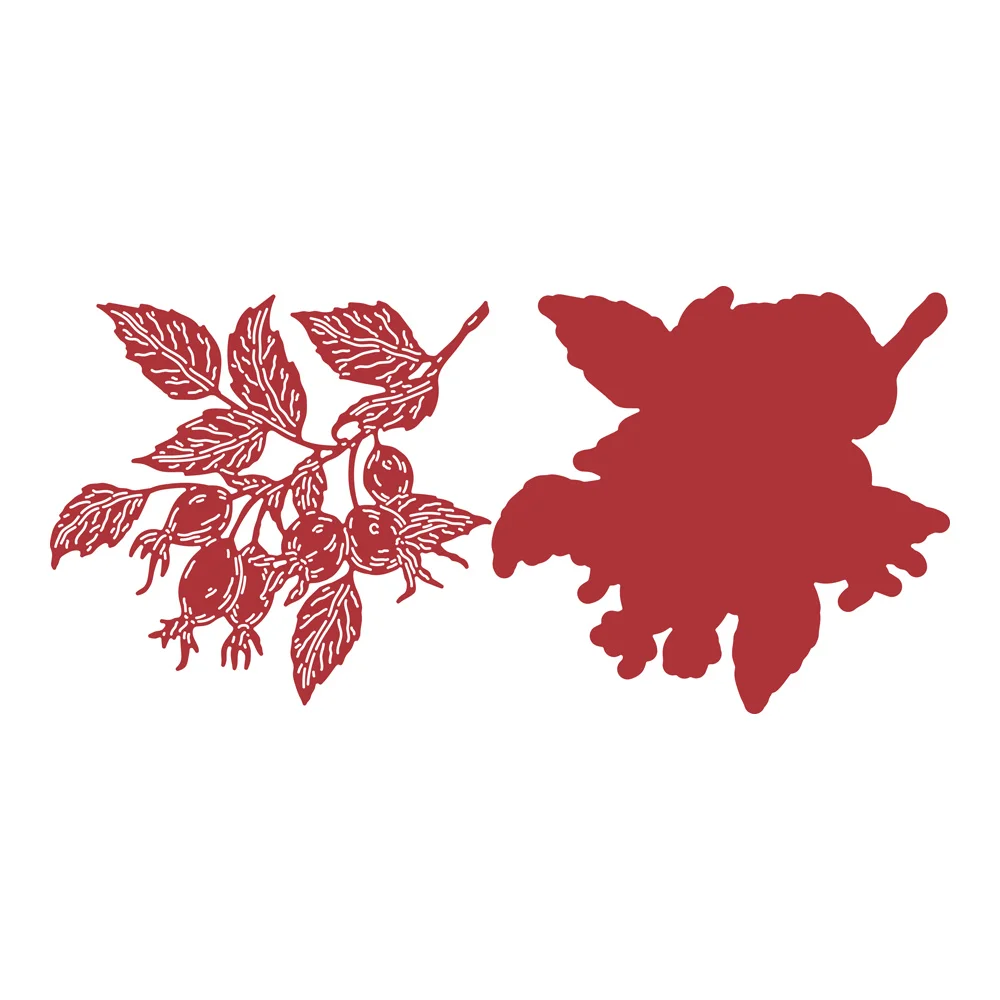 Newest Metal Cutting Dies Set Two Red Robins Ruby Rosehips Diy Greeting Card Scrapbook Craft Knife Decoration Embossing Template
Newest Metal Cutting Dies Set Two Red Robins Ruby Rosehips Diy Greeting Card Scrapbook Craft Knife Decoration Embossing Template