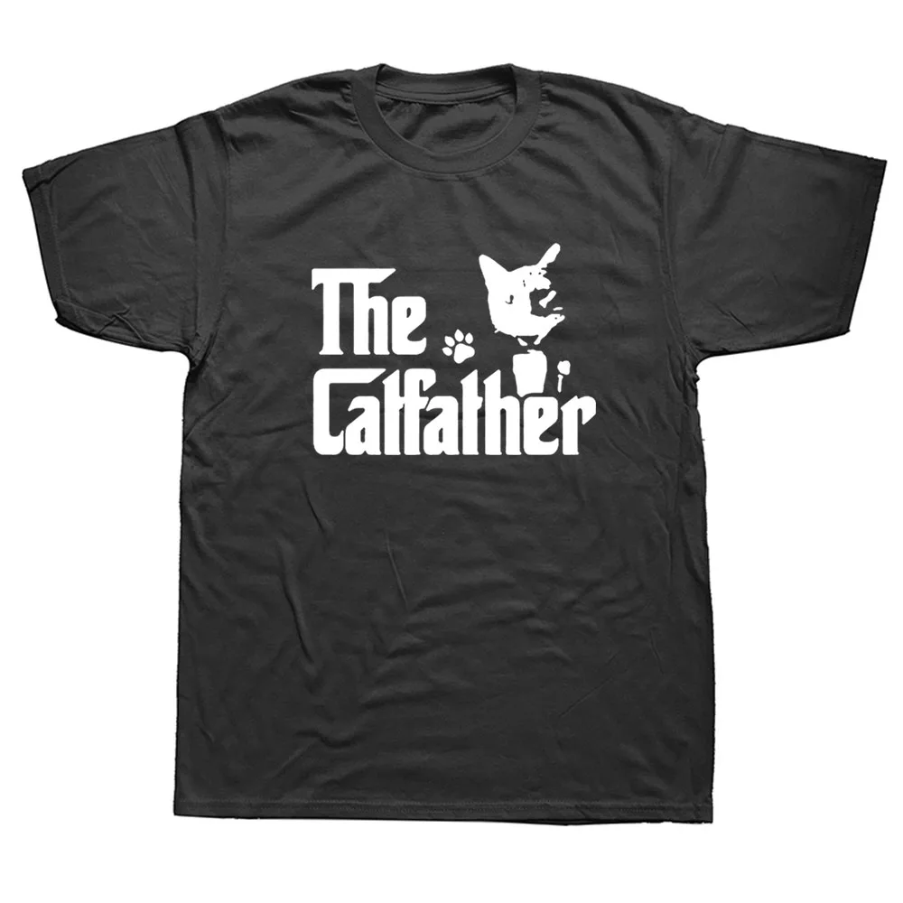 The CatFather Father Of Cats Dad Funny T Shirts Men Summer Cotton Harajuku Short Sleeve O Neck Streetwear T-shirt Tops XS-XL
The CatFather Father Of Cats Dad Funny T Shirts Men Summer Cotton Harajuku Short Sleeve O Neck Streetwear T-shirt Tops XS-XL