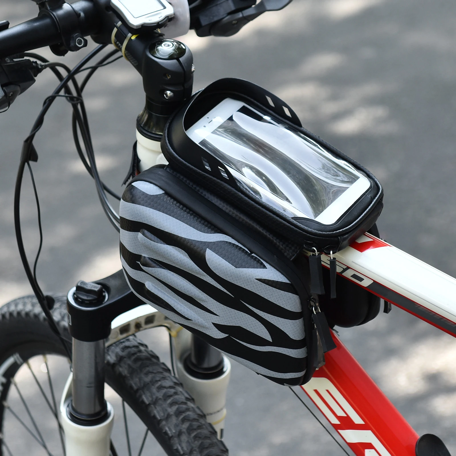 Rainproof Bicycle Bag Bike Frame Bag Touchscreen Phone Case Cycling Bags MTB Bike Bicycle Top Tube Handlebar Bicycle Bag
Rainproof Bicycle Bag Bike Frame Bag Touchscreen Phone Case Cycling Bags MTB Bike Bicycle Top Tube Handlebar Bicycle Bag