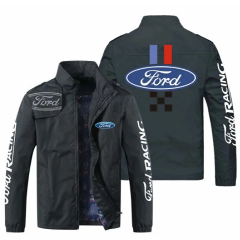 Men brand clothing For Ford Logo Spring Autumn Stand Collar Casual Sweatshirt thin Long Sleeve Zipper Cardigan Jacket
Men brand clothing For Ford Logo Spring Autumn Stand Collar Casual Sweatshirt thin Long Sleeve Zipper Cardigan Jacket