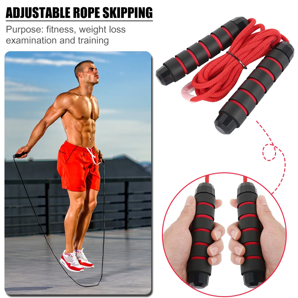 3m Adjustable Skipping Rope Foam Handle PVC Non-slip Jump Rope Fitness Exercise Equipment for Student Competition 
3m Adjustable Skipping Rope Foam Handle PVC Non-slip Jump Rope Fitness Exercise Equipment for Student Competition