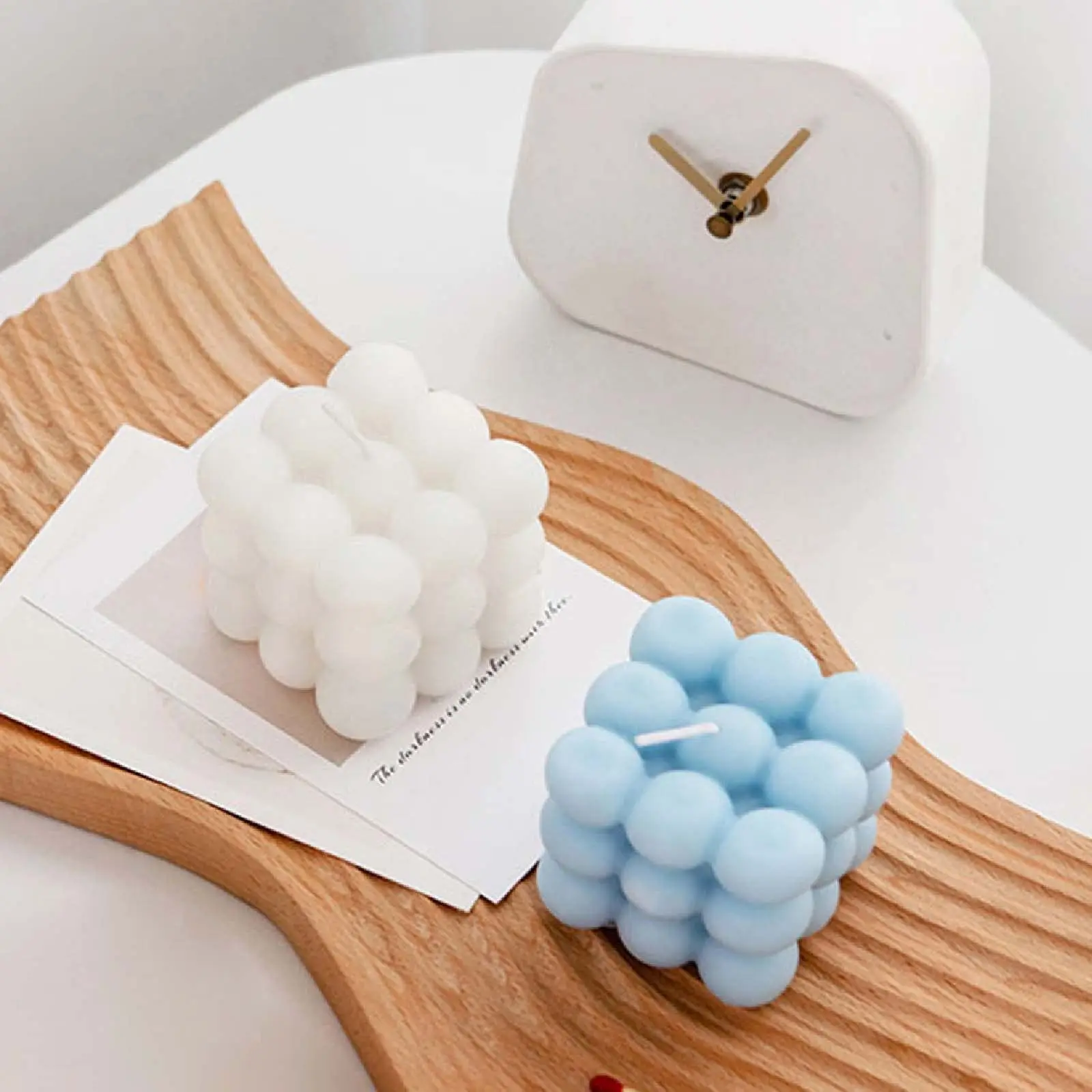 Home Decoration Candle Cube Bubble Candles Soy Wax Aromatherapy Cube Candle Scented Relaxing Birthday Gift Home Decoration
Home Decoration Candle Cube Bubble Candles Soy Wax Aromatherapy Cube Candle Scented Relaxing Birthday Gift Home Decoration