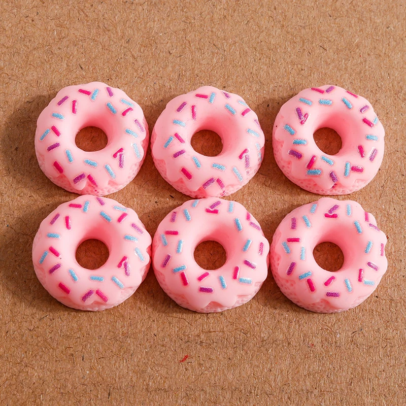 10pcs Cute Resin Donut Flatback Cabochon Scrapbook Crafts for Jewelry Making Hairpin Brooch DIY Handmade Kids Hair Accessories
10pcs Cute Resin Donut Flatback Cabochon Scrapbook Crafts for Jewelry Making Hairpin Brooch DIY Handmade Kids Hair Accessories