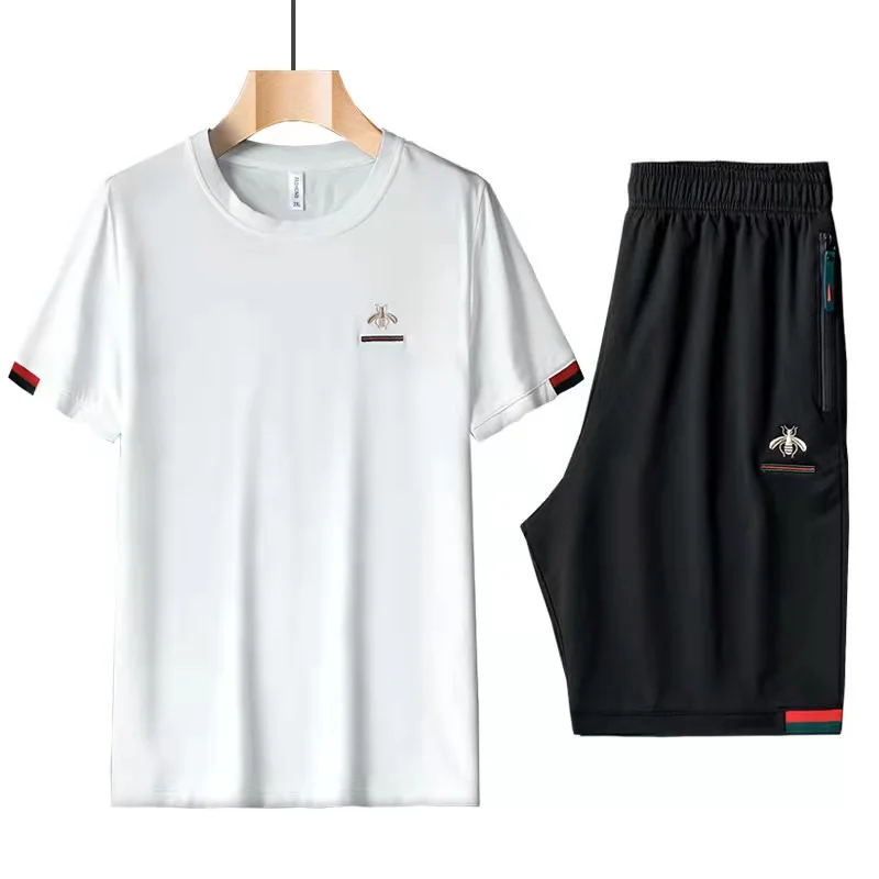Men's Suit 2021 Summer Sportsman Suit Short Sleeve Pants with Round Short Sleeve Men's Suit
Men's Suit 2021 Summer Sportsman Suit Short Sleeve Pants with Round Short Sleeve Men's Suit