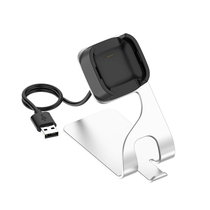 Fast Charge Charger Stand Charging Cable Bracket Compatible with Fitbit-Versa2/Fitbit-Versa2 SE Smartwatch Holder Device
Fast Charge Charger Stand Charging Cable Bracket Compatible with Fitbit-Versa2/Fitbit-Versa2 SE Smartwatch Holder Device