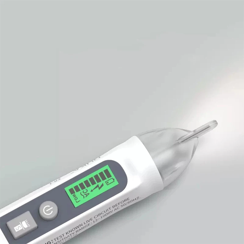 2021Youpin DUKA Electric indicator 12-1000V Non-Contact Socket Wall AC Power Outlet Voltage Detector Sensor Tester Pen LED light |