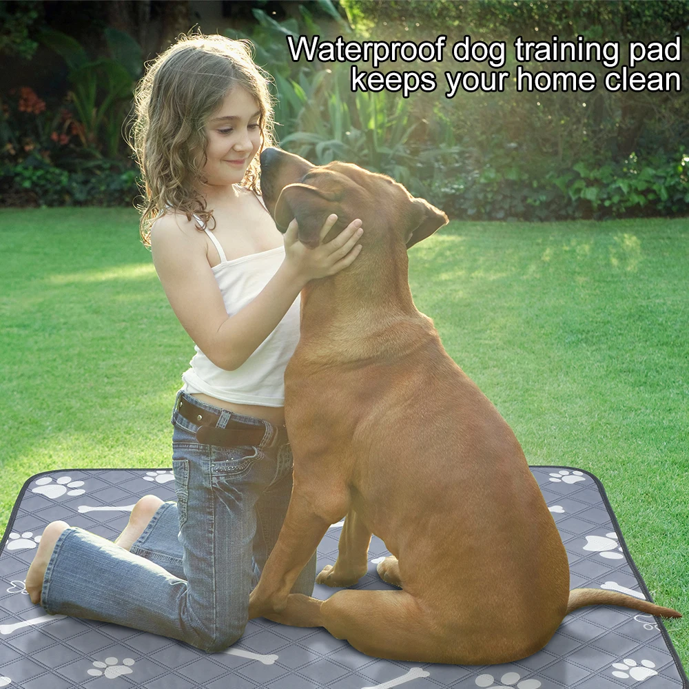 Reusable Puppy Training Pads Washable Dog Pee Wee Urine Pads Pet Potty Training Cushion Non-slip Dog Paw Print Puppy Diapers
Reusable Puppy Training Pads Washable Dog Pee Wee Urine Pads Pet Potty Training Cushion Non-slip Dog Paw Print Puppy Diapers