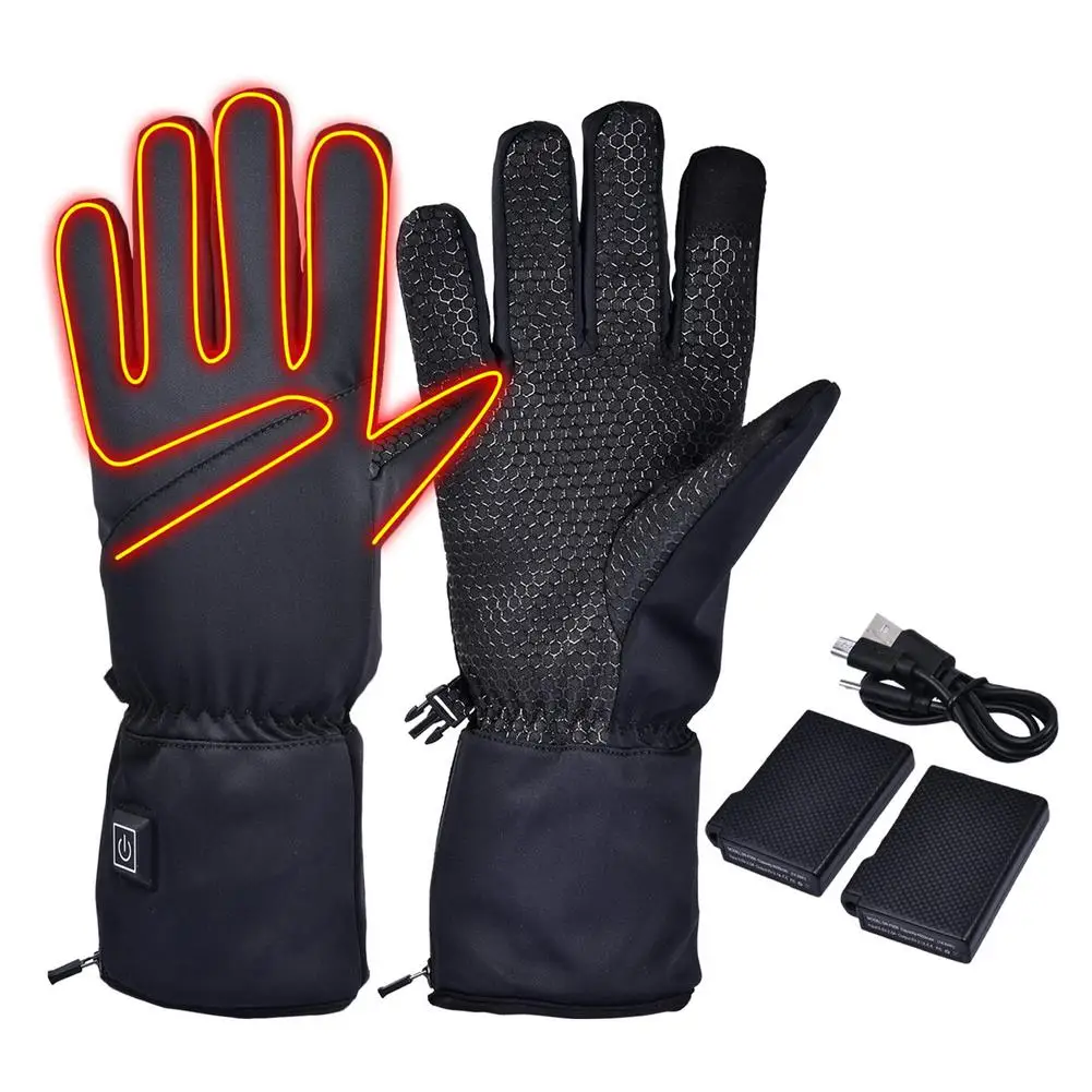 Adjustable Electric Heated Gloves USB Powered Graphene Heating Touch Gloves For Men And Women Winter Outdoor Skiing Warm Gloves
Adjustable Electric Heated Gloves USB Powered Graphene Heating Touch Gloves For Men And Women Winter Outdoor Skiing Warm Gloves