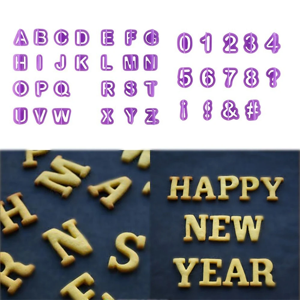 40PCs Plastic Alphabet Letter Number Fondant Cake Biscuit Baking Mould Cookie Cutters And Stamps Cake DIY Alphabet Mold 2020 New
40PCs Plastic Alphabet Letter Number Fondant Cake Biscuit Baking Mould Cookie Cutters And Stamps Cake DIY Alphabet Mold 2020 New