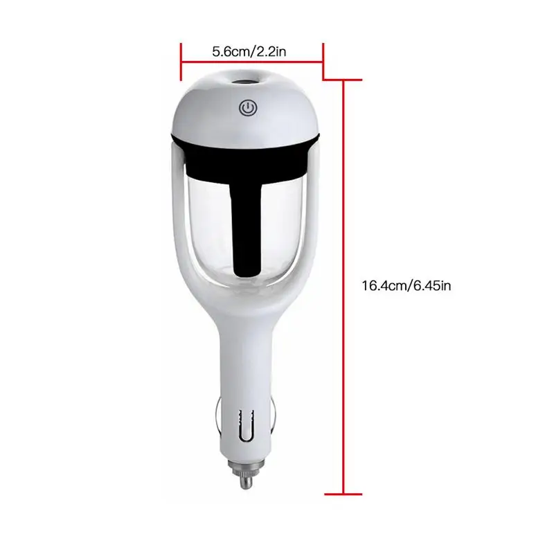 Car Air Humidifier 50ml Plastic Car Mini Diffuser Auto-off Portable Mist Atomizer essential oil ultrasonic Mist Maker Quiet
Car Air Humidifier 50ml Plastic Car Mini Diffuser Auto-off Portable Mist Atomizer essential oil ultrasonic Mist Maker Quiet