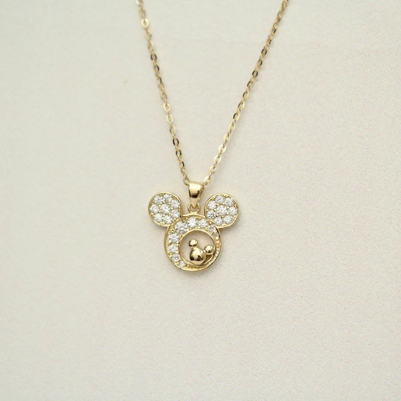 CMajor/9K Золотая изящная подвеска мышь AU375, модная, изящная, простая, красивая, для девушек и студентов
CMajor/9K Золотая изящная подвеска мышь AU375, модная, изящная, простая, красивая, для девушек и студентов