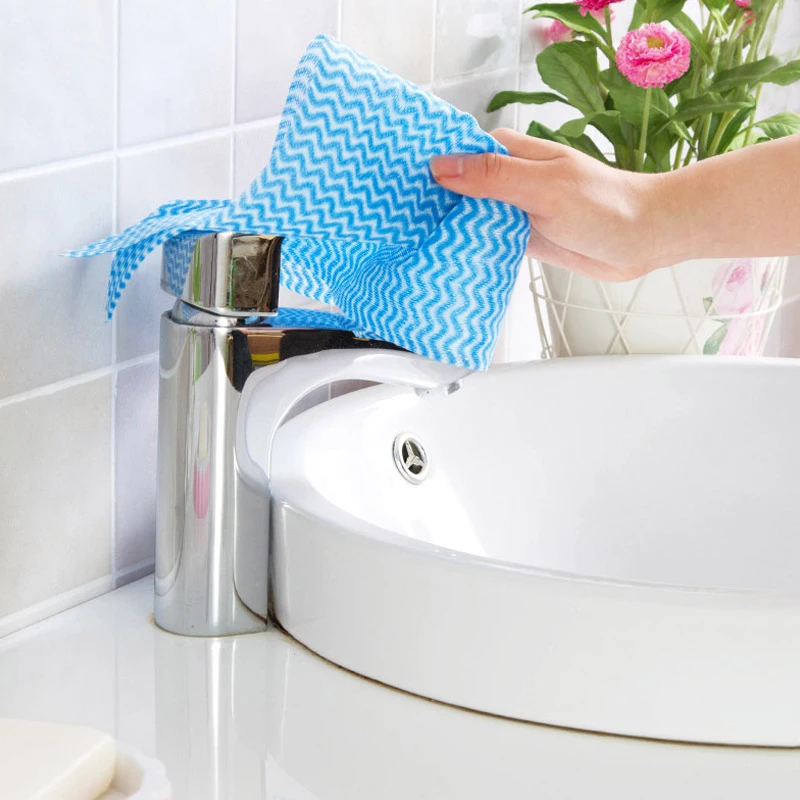 Disposable Cleaning Towels Kitchen Dishes Cloths Non Woven Wipe Washing-free Reusable 1roll DTT88
Disposable Cleaning Towels Kitchen Dishes Cloths Non Woven Wipe Washing-free Reusable 1roll DTT88