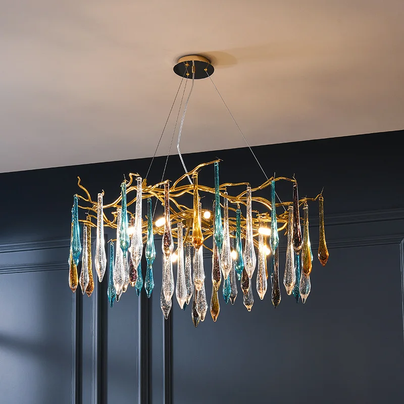 Nordic Crystal Chandeliers Indoor Lighting Living Room Dinning Room Led Ceiling Chandelier Lamp for Home Deoration Hanging Lamp
Nordic Crystal Chandeliers Indoor Lighting Living Room Dinning Room Led Ceiling Chandelier Lamp for Home Deoration Hanging Lamp