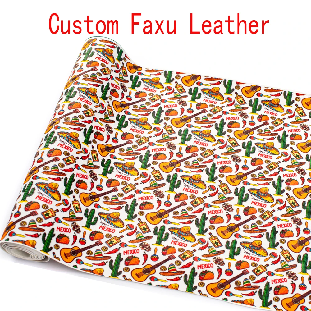 Custom Logo Design Printed Faux Synthetic Leather A4 22*30cm for Fabric DIY Crafts Material
Custom Logo Design Printed Faux Synthetic Leather A4 22*30cm for Fabric DIY Crafts Material