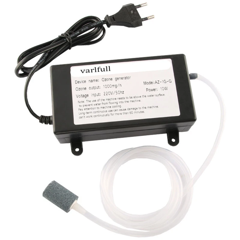 Ozone Generator 1000mg Ozonizer water Air sterilize Purifier Cleaner treatment fruit vegetable fish tank disinfector sterilizat
Ozone Generator 1000mg Ozonizer water Air sterilize Purifier Cleaner treatment fruit vegetable fish tank disinfector sterilizat