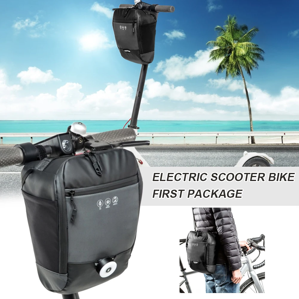 Multifunctional Large Capacity Storage Bag Hanging Front Pouch Carrying Bag For Xiaomi M365 Electric Scooter PU Reflective
Multifunctional Large Capacity Storage Bag Hanging Front Pouch Carrying Bag For Xiaomi M365 Electric Scooter PU Reflective