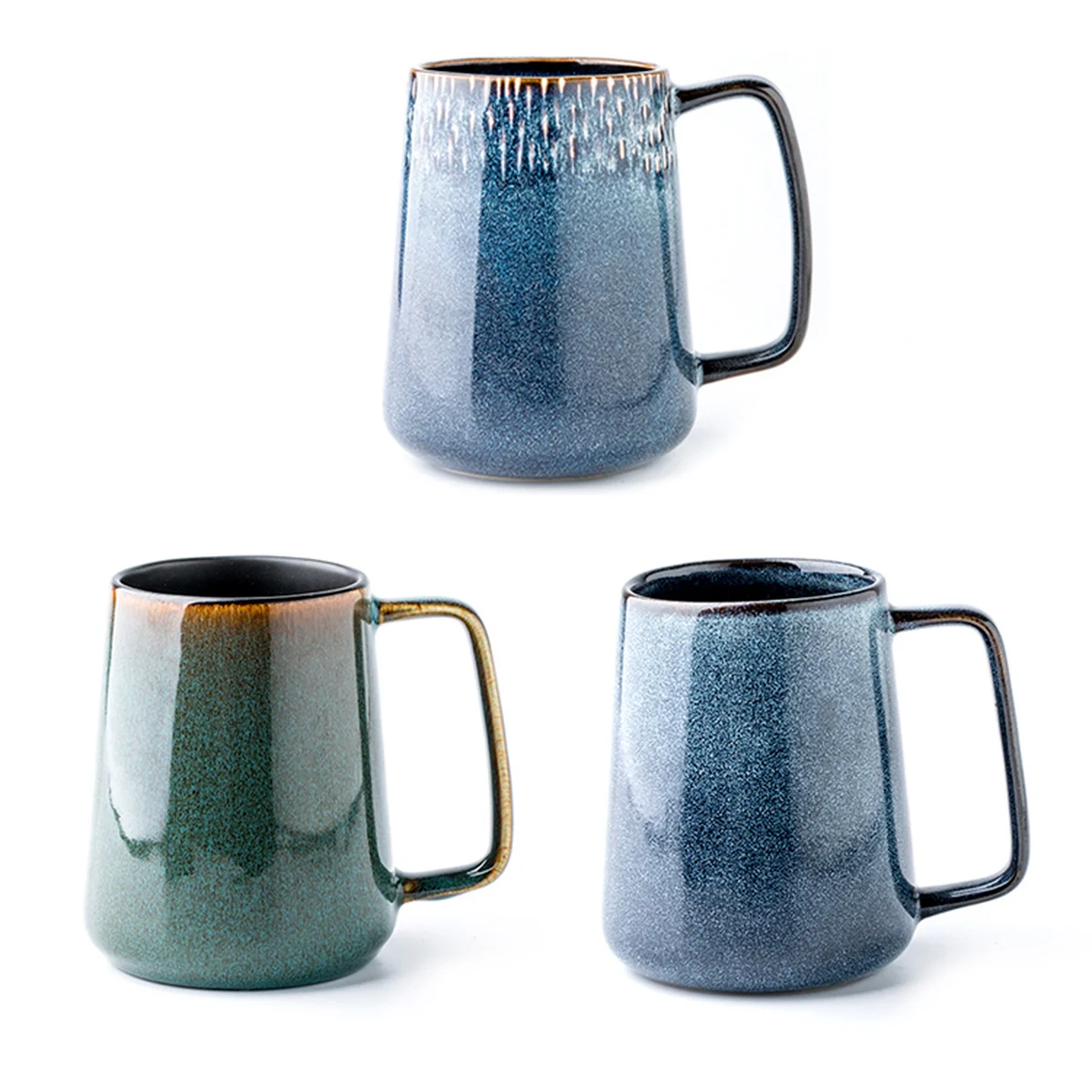 European Style Large Capacity Ceramic Water Cup Simple Couple Coffee Mug Large Size Retro Milk Tea Cup Pot-Bellied Mug
European Style Large Capacity Ceramic Water Cup Simple Couple Coffee Mug Large Size Retro Milk Tea Cup Pot-Bellied Mug