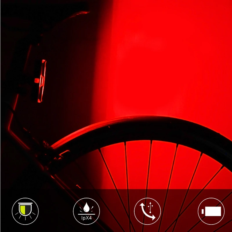 USB Rechargeable Bicycle Front Rear Light Lithium Battery LED Bike Taillight Cycling Helmet Light Lamp Mount Bike Accessories 
USB Rechargeable Bicycle Front Rear Light Lithium Battery LED Bike Taillight Cycling Helmet Light Lamp Mount Bike Accessories