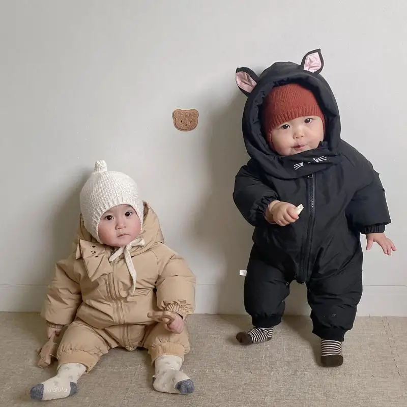 Baby Winter Clothing 2021 New Baby Boy Cute Cartoon Romper Thicken Warm Infant Girl Long Sleeve Jumpsuit Windproof Infant Onesin
Baby Winter Clothing 2021 New Baby Boy Cute Cartoon Romper Thicken Warm Infant Girl Long Sleeve Jumpsuit Windproof Infant Onesin
