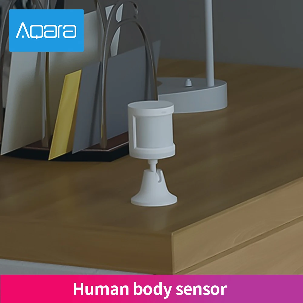 Aqara Wireless PIR Motion Detector Human Body Sensor Smart Body Sensor ZigBee MiHome APP Connection Security Home alarm System
Aqara Wireless PIR Motion Detector Human Body Sensor Smart Body Sensor ZigBee MiHome APP Connection Security Home alarm System