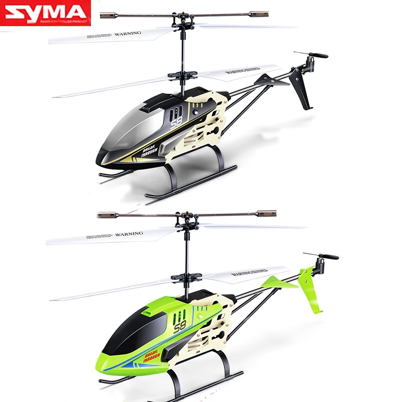 Оригинальный Радиоуправляемый вертолет SYMA S8 3,5 каналов, оснащенный 6-осевым гироскопом, стабильный полет, дистанционное управление самолет...
Оригинальный Радиоуправляемый вертолет SYMA S8 3,5 каналов, оснащенный 6-осевым гироскопом, стабильный полет, дистанционное управление самолет...