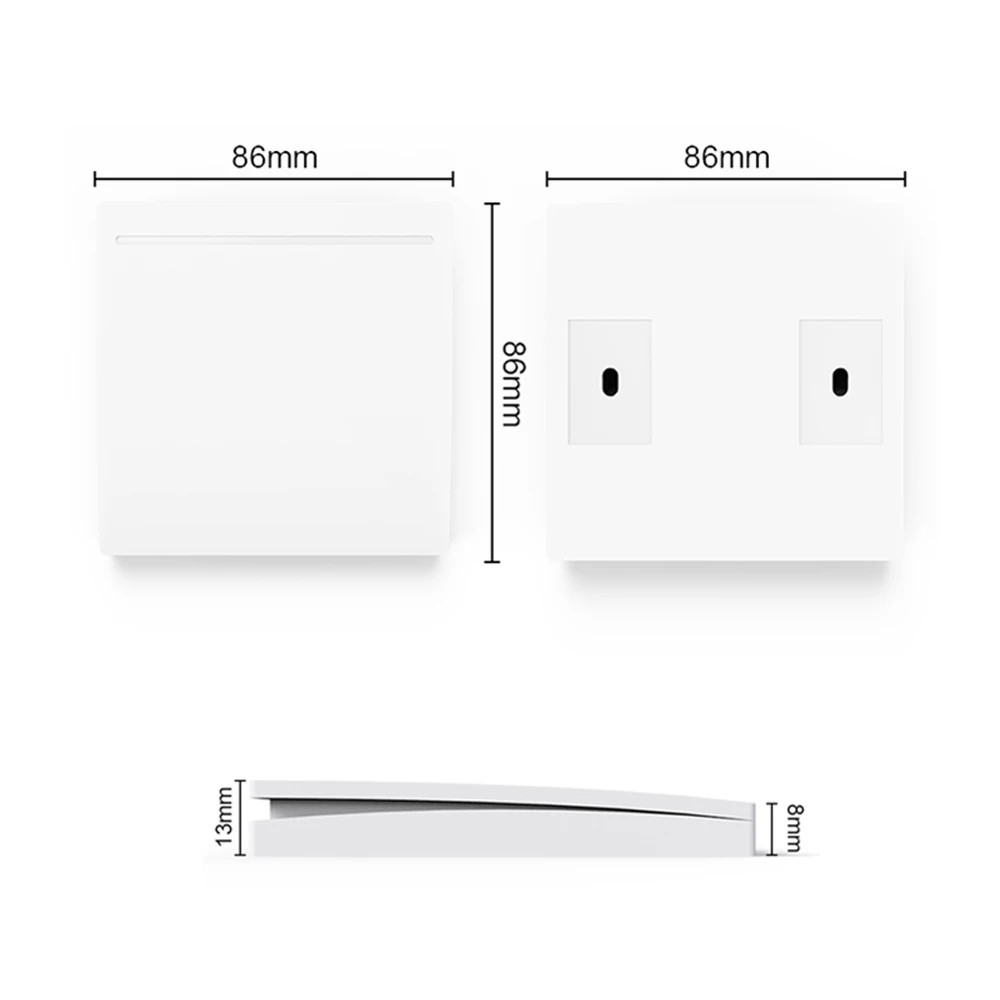 Rubrum Wifi Wireless 433MHz RF Relay 1CH AC 220V Receiver Smart Home Light Switch Module + 86 Wall Lamp Remote Control Switches
Rubrum Wifi Wireless 433MHz RF Relay 1CH AC 220V Receiver Smart Home Light Switch Module + 86 Wall Lamp Remote Control Switches