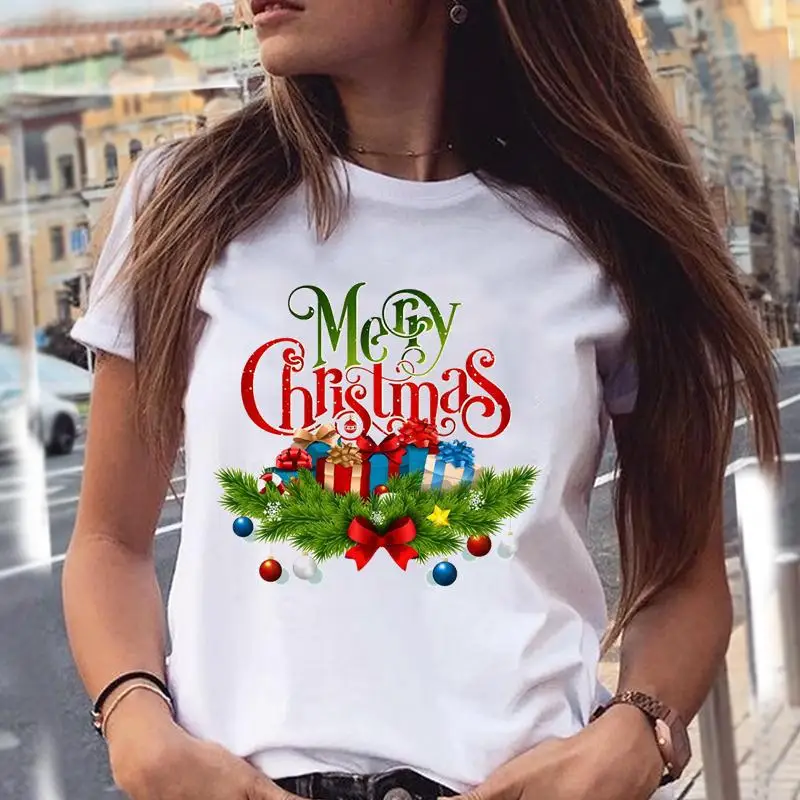 New Year 2022 Winter Season Merry Christmas Tee Fashion Festival Women Print Clothes Holiday Tops Tshirt Female Graphic T-Shirt
New Year 2022 Winter Season Merry Christmas Tee Fashion Festival Women Print Clothes Holiday Tops Tshirt Female Graphic T-Shirt