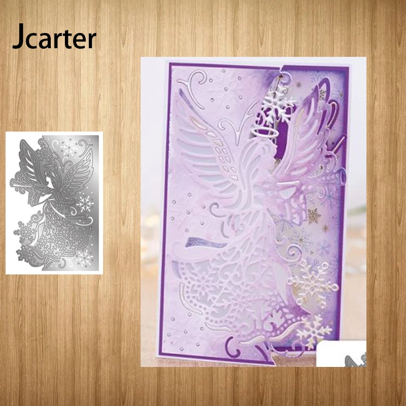 2021 New Design Wings Girl Angel Metal Cutting Dies Craft for Scrapbooking Handmade Mould Blade Punch Stencils Dies Cut Model
2021 New Design Wings Girl Angel Metal Cutting Dies Craft for Scrapbooking Handmade Mould Blade Punch Stencils Dies Cut Model